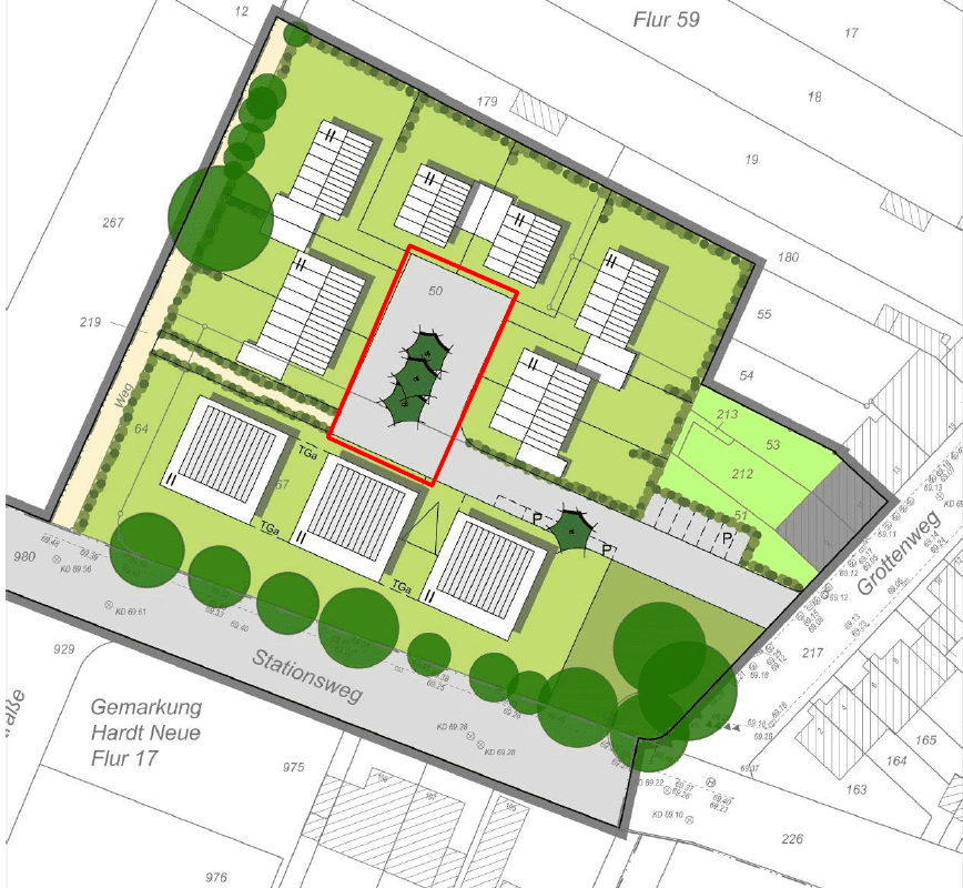 Darstellung städtebauliches Konzept©Stadt Mönchengladbach