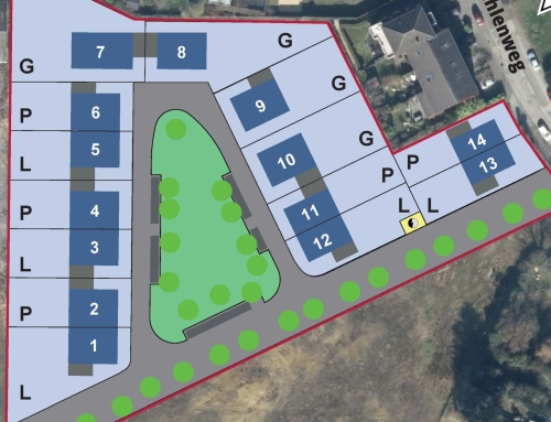 Grundstücke für private Bauherren auf Los 1