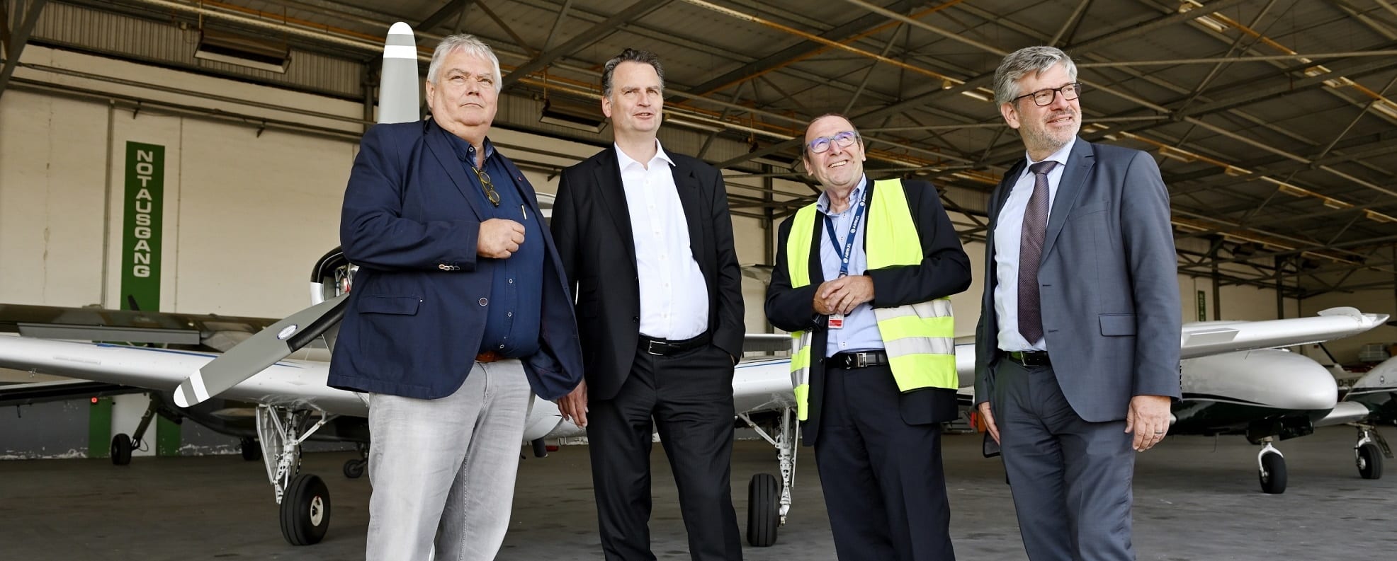 Staatsekretär zu Besuch am Flughafen MGL_1 Staatsekretär Dr. Krings zu Besuch am MGL